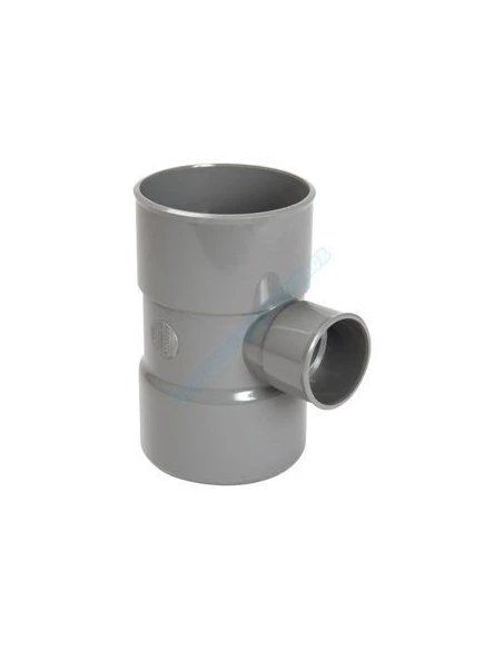 Embranchement d40 PVC simple réduit à 87°30 FF - bh288 - Nicoll