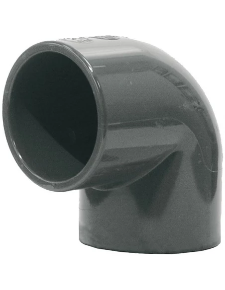 Coude 90° pr ff pvc press d63