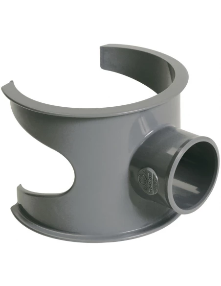 Selle de branchement à 90° pour extension du réseau PVC 80-75/32 usl873 - Nicoll