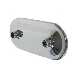 Platine de fixation chromee fixoplac