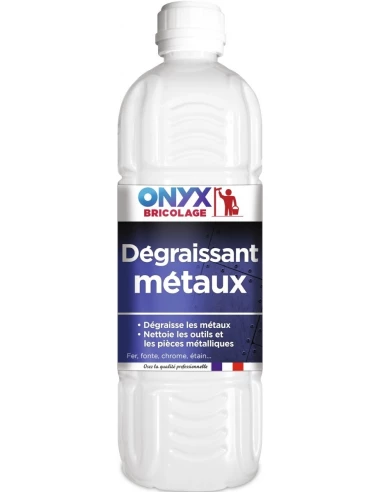 6 Dégraissant metaux bouteille 1 litre - ONYX