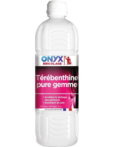 Essence terebenthine pur gemme bouteille 1 l