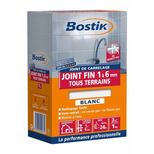BOSTIK Joint fin_5kg_blanc - BOSTIK