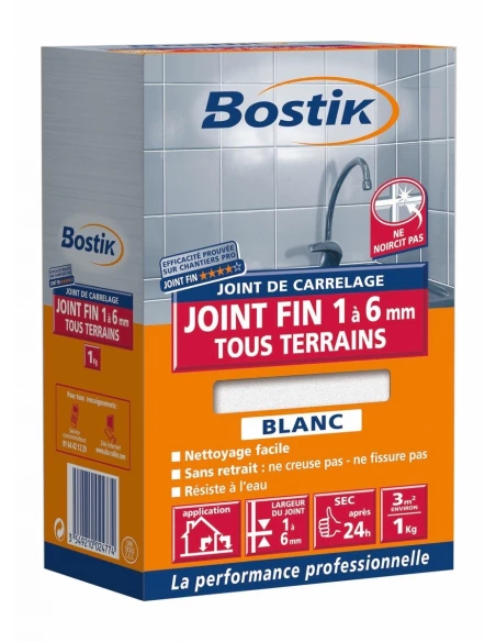 BOSTIK Joint fin_5kg_blanc - BOSTIK