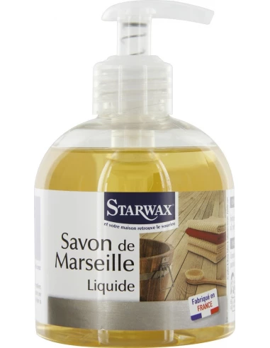 Savon De Marseille Liquidue Pompe 300ml - STARWAX