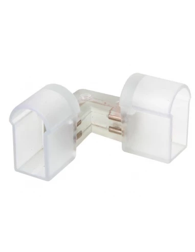 Connecteur en forme de 'l' pour flexibles lumineux et flexibles lumineux à_ led - 1 pc