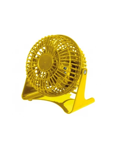Ventilateur de table - à_ 10 cm - jaune
