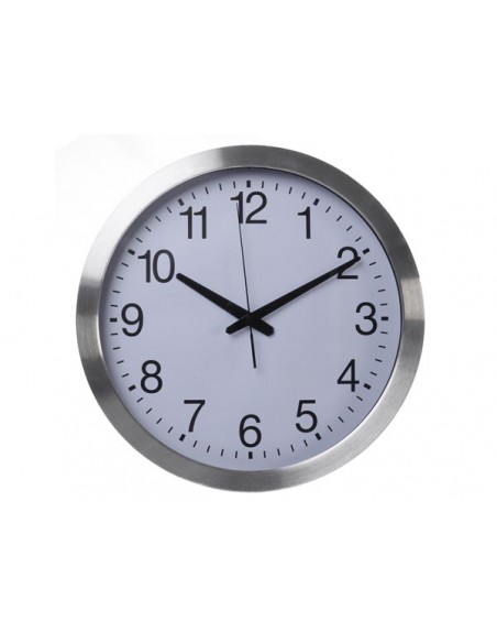 Horloge murale en aluminium - à_, 40, cm