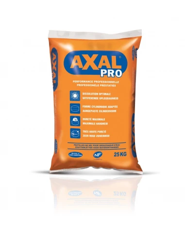 Sel pour adoucisseur d'eau sac 15kg - AXAL PRO