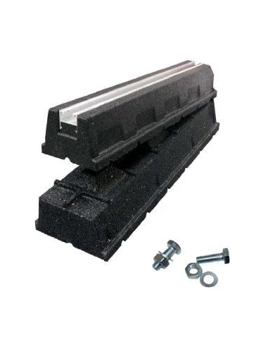 Support de climatisation Rubber Foot Eco (la paire) IDK 400x130x95mm