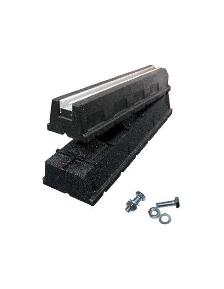 Support de climatisation Rubber Foot Eco (la paire) IDK 400x130x95mm