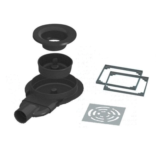 Siphon extra plat rotaslim