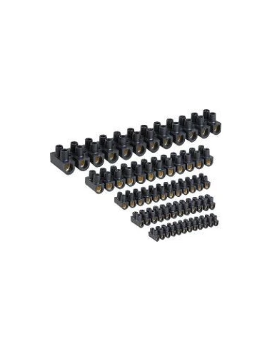 Barrette connexion noire 25mm°