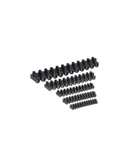 Barrette connexion noire 25mm°