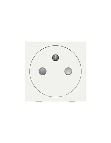 Prise De Courant Affleurante 2p+t Unica - 90° - 16a - Blanc