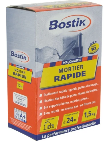 BOSTIK Mortier rapide 1.5kg - BOSTIK