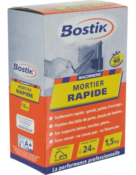 BOSTIK Mortier rapide 1.5kg - BOSTIK