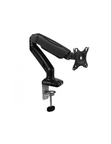 Ewent - support de bureau avec ressort pneumatique pour 1 écran - max 27 - avec vesa