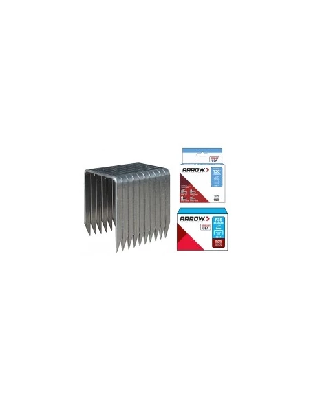 Agrafes T50 boîte de 5000 longueur pattes 8 mm - ARROW