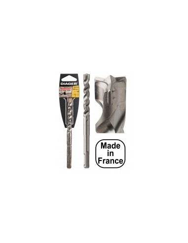 Mèche Béton Armé SDS+ Diager Perçage rapide et durable du béton armé - DIAGER