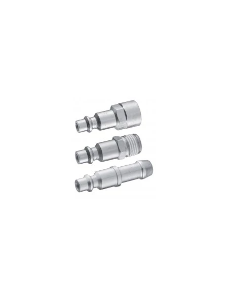 Embouts rapides mâles réf irp 066151p3désignation 3 piècesconnexion 1 rapide mâleconnexion 2 filetage 1/4 mâle