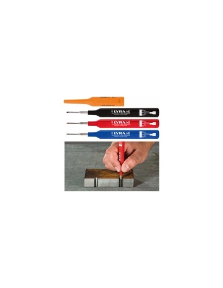 marqueur 'lyra ink' désignation box de 20 marqueurs lyra ink (12 noirs + 5 rouges + 3 bleus)