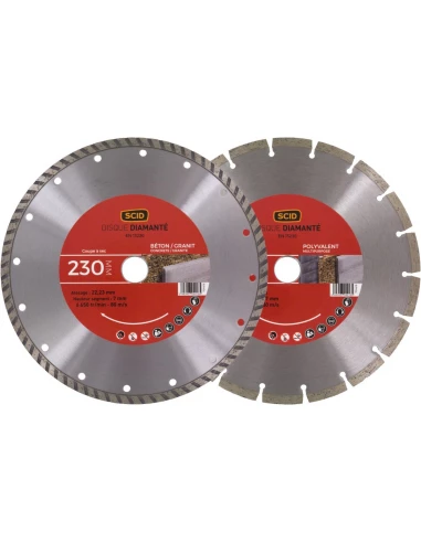 disque diamant lot2 eg -230mm