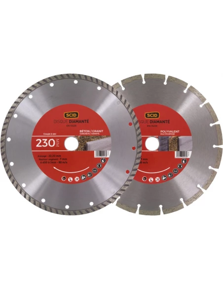 disque diamant lot2 eg -230mm