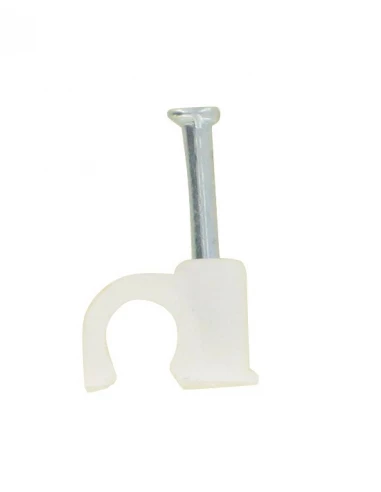 attach-fils rond blc 10mm /20