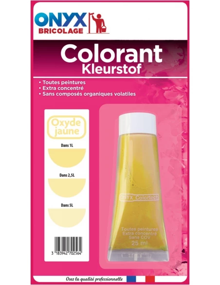 ONYX Colortech blister_25ml_oxyde_jaune - ONYX de ARDEA
