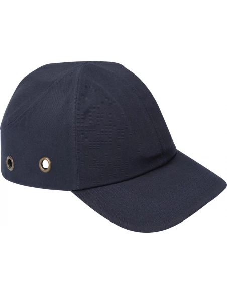 casquette anti-heurt bleue
