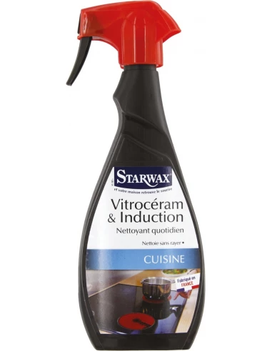 Nettoyant quotidien vitrocéramique et induction 500ml - STARWAX