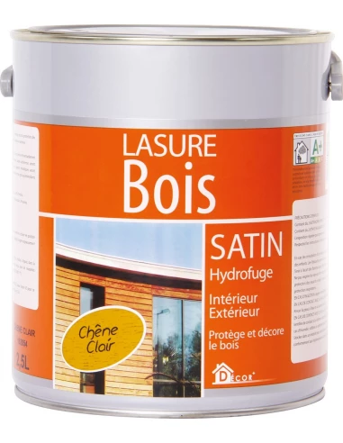 Peinture Lasure glycéro 2.5 litres chene clair - ADDICT