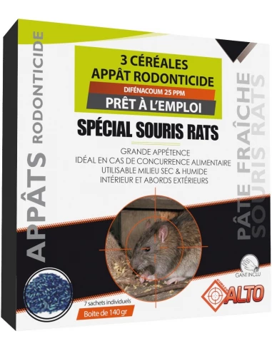 Raticid dife multi 25ppm 140g