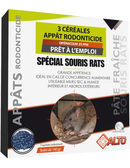 Raticid dife multi 25ppm 140g