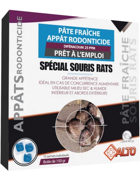 Rat pat fraich dif 25ppm 150g