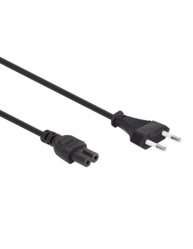 Câble d'alimentation noir cee 7/16 fiche euro+ c7 l2 m h03vvh2-f 2g0 75 mm²