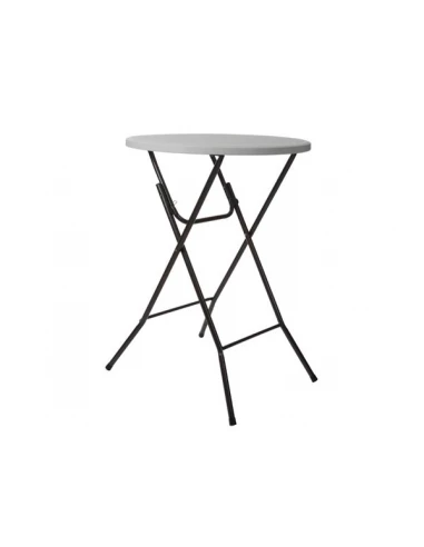 table pliante - rond - ø 80 x 110 cm