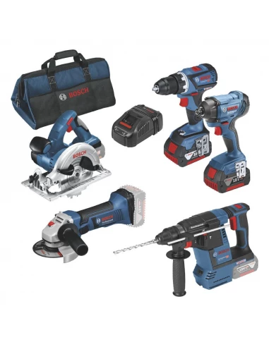 kit 5 outils gsr18v-60c gdr