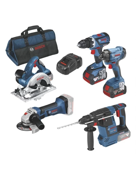 kit 5 outils gsr18v-60c gdr