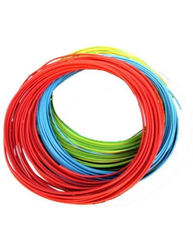 Fil électrique h07v-u 1,5 rouge c100