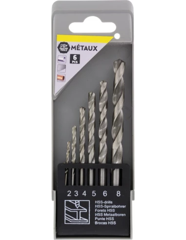 coffret forets metaux eco 6pcs