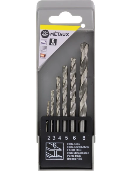 coffret forets metaux eco 6pcs