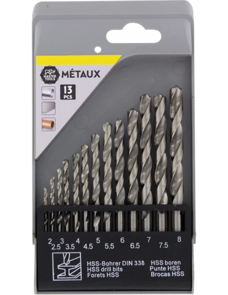 coffret foret metaux eco 13pcs