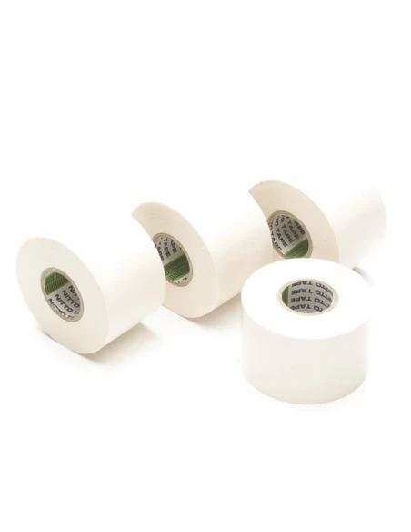 nitto - ruban adhesif isolant - blanc - 50 mm x 20 m