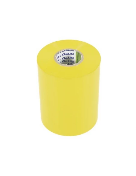 nitto - ruban adhesif isolant - jaune - 100 mm x 20 m