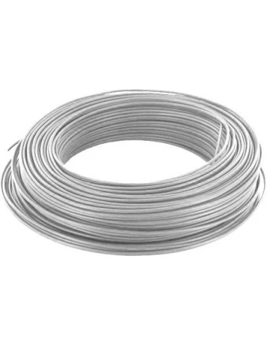 Câble H05 VV-F blanc en couronne de 50 m - 2x 1mm2 - ID CABLES