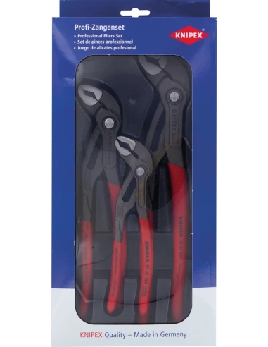 Jeu de 3 pinces professionnel cobra - KNIPEX