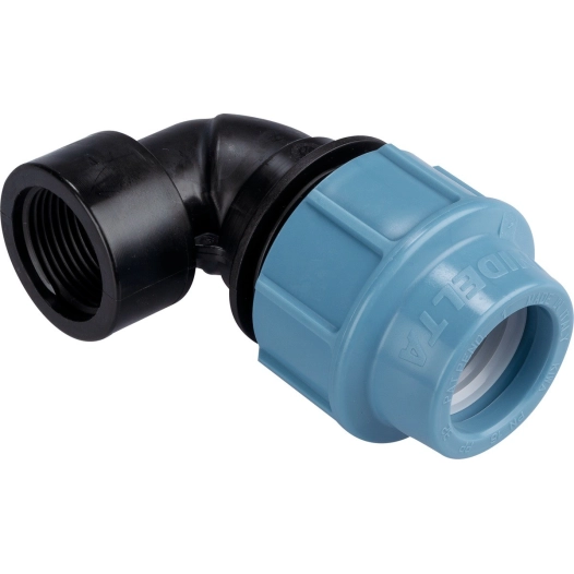 Coude femelle pour tuyau polyéthylène 32mm 26x34