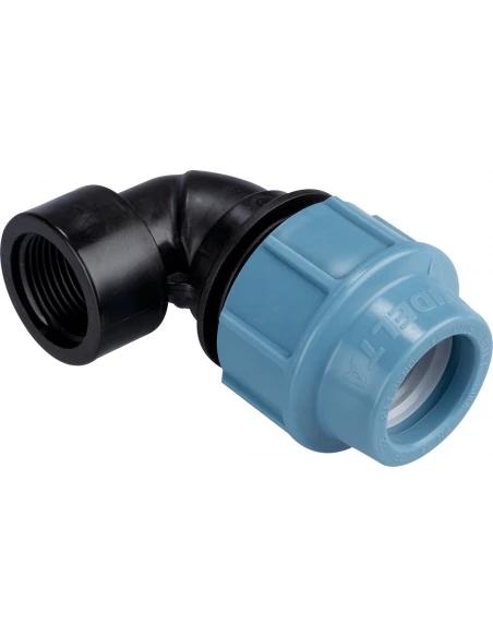 Coude femelle pour tuyau polyéthylène 32mm 26x34